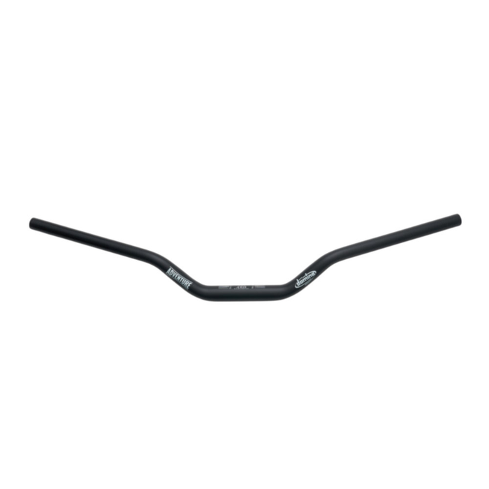 Manubrio ø 28,6mm DOMINO PIEGA ADVENTURE ALTA senza traversino - Nero cod. MA0509