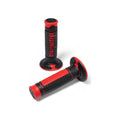 Manopole DOMINO off-road A260 - Nero/rosso cod. MN1651