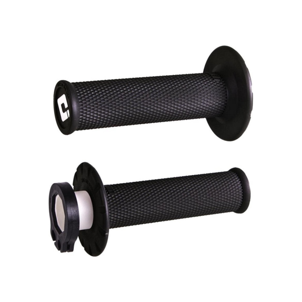 Manopole Lock-ON ODI V2 No-Waffle MX - Nero per BETA, FANTIC, GAS GAS, HONDA, HUSABERG, HUSQVARNA, KAWASAKI, KTM, SUZUKI, TM, TRIUMPH cod. MNL1705N