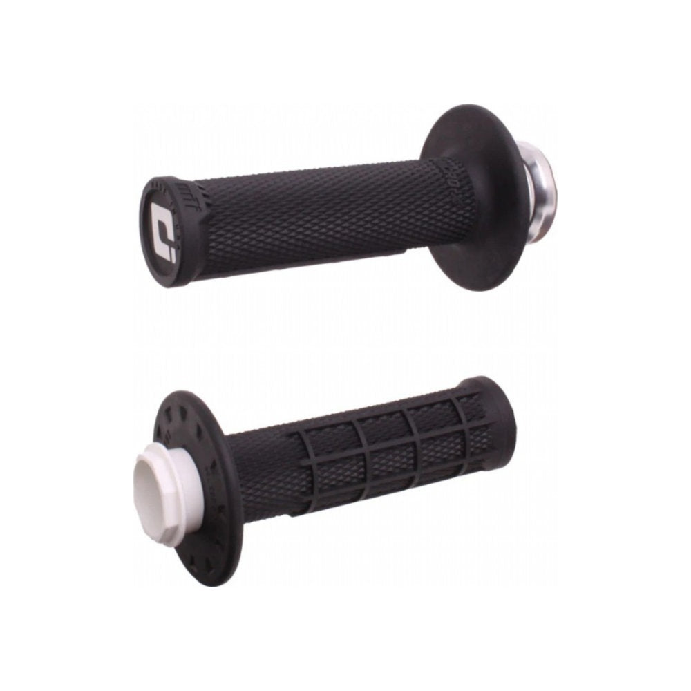 Manopole Lock-ON ODI V2 Micro-X Half-Waffle - Nero per GAS GAS, HUSQVARNA, KTM cod. MNL1706N