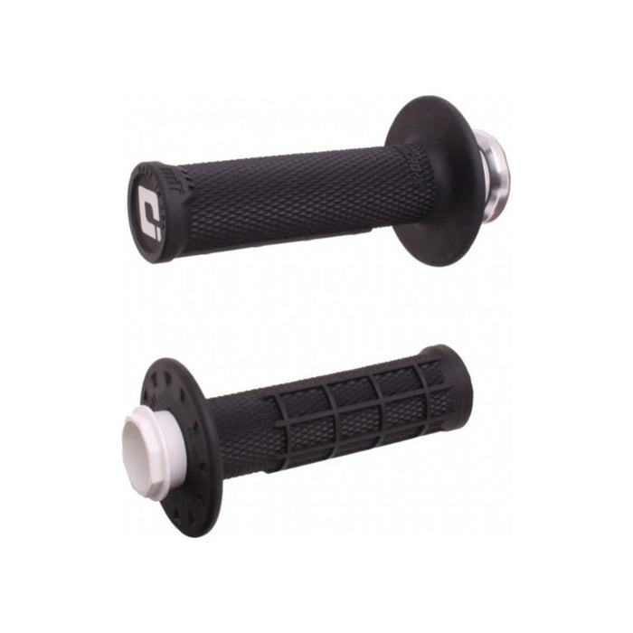Manopole Lock-ON ODI V2 Micro-X Half-Waffle - Nero per GAS GAS, HUSQVARNA, KTM cod. MNL1706N