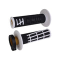 Manopole Lock-ON ODI V2 Emig 2.0 - Nero/bianco per BETA, FANTIC, GAS GAS, HONDA, HUSABERG, HUSQVARNA, KAWASAKI, KTM, SUZUKI, TM ecc. cod. MNL1707NW