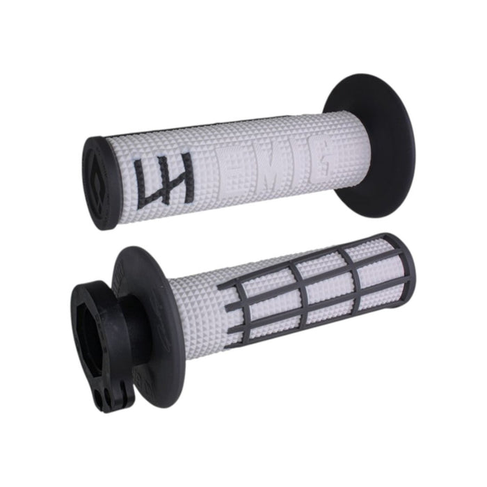Manopole Lock-ON ODI V2 Emig 2.0 per BETA, FANTIC, GAS GAS, HONDA, HUSABERG, HUSQVARNA, KAWASAKI, KTM, SUZUKI, TM, TRIUMPH, YAMAHA cod. MNL1707WG