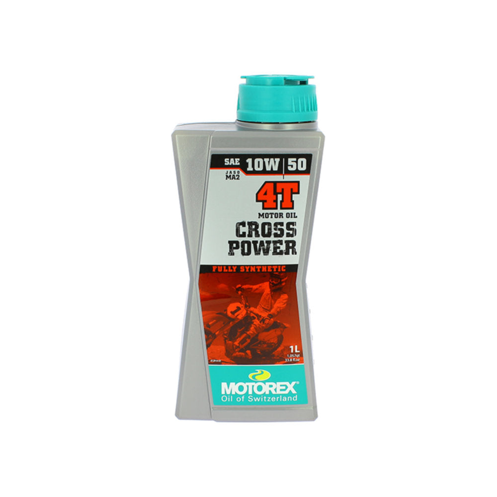 Olio motore MOTOREX Cross Power 4T - 10W/50 - 100% sintetico - 1 L cod. OM41050