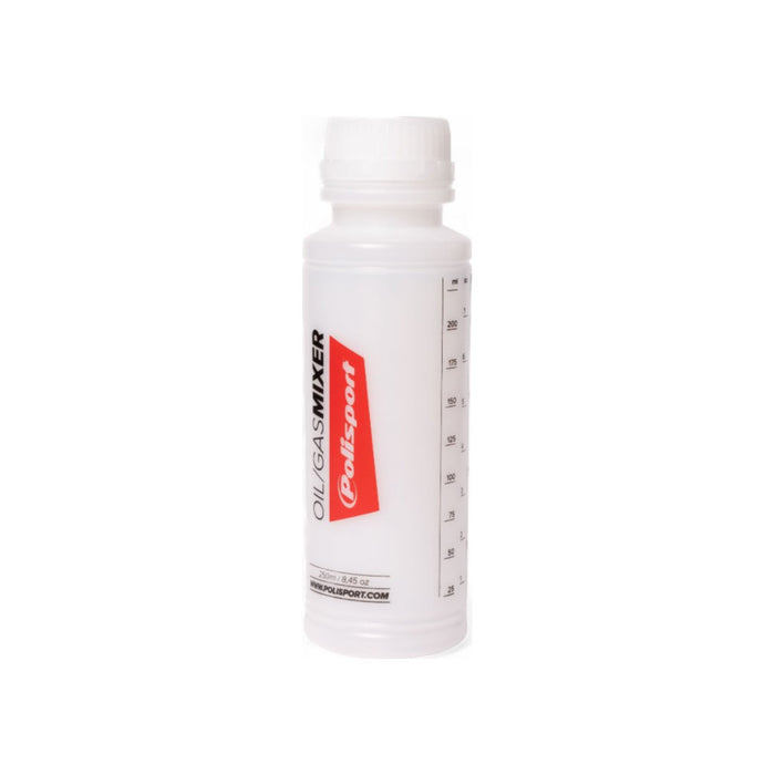 Misurino contenitore POLISPORT con scala graduata e tappo di chiusura ermetico - 250cc cod. P8152500001