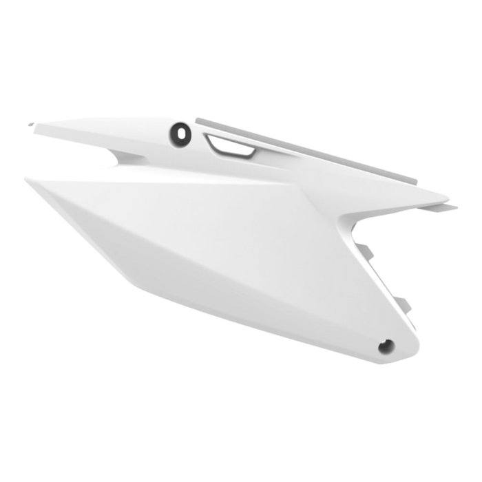 Portanumeri laterali bianco per kit restyling RM per SUZUKI cod. P8423600001