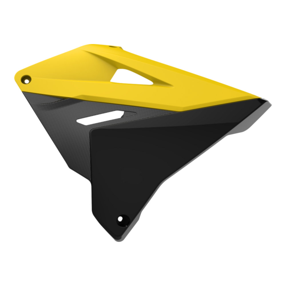 Convogliatori radiatori giallo rm01/nero per kit restyling RM per SUZUKI cod. P8423700001