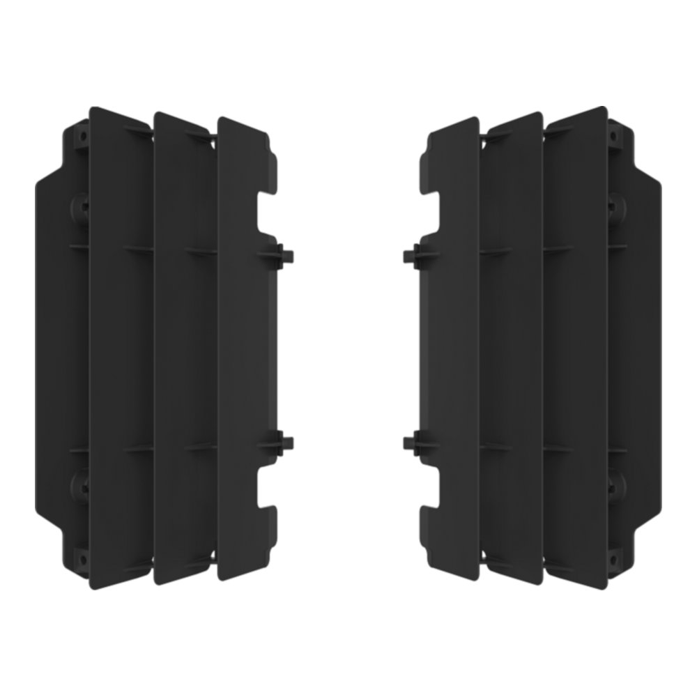 Griglie radiatori KX 250 05-07 nero per KAWASAKI cod. P8472500001