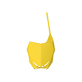 Tabella portanumero giallo rm01 per kit restyling RM per SUZUKI cod. P8666600004