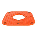 Pianale in gomma con clips di montaggio per POLISPORT Track Stand - Arancione cod. P8985900001