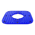 Pianale in gomma con clips di montaggio per POLISPORT Track Stand - Blu cod. P8985900002