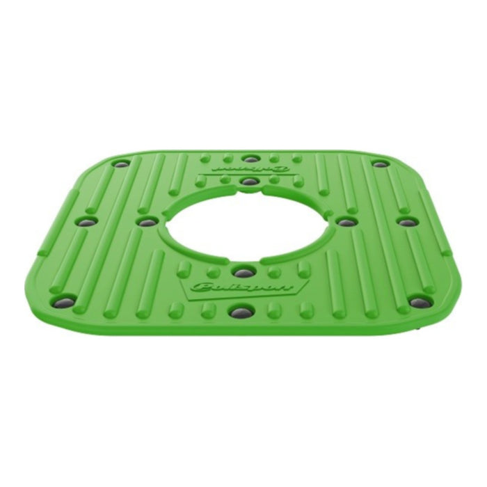 Pianale in gomma con clips di montaggio per POLISPORT Track Stand - Verde cod. P8985900004