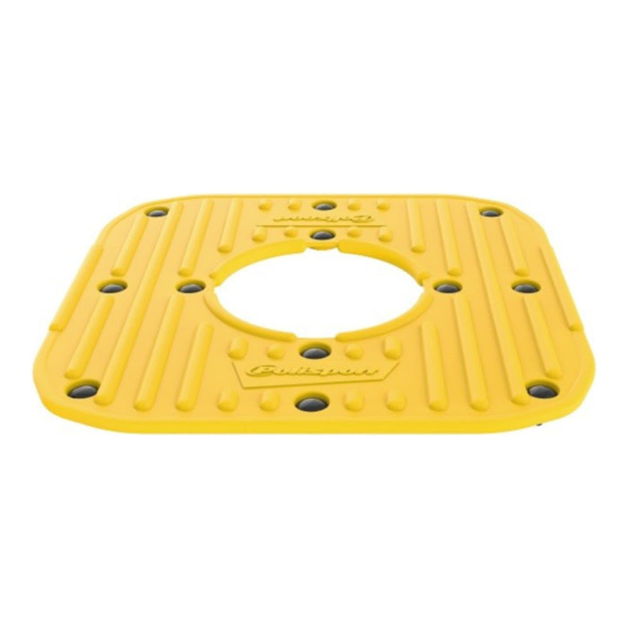 Pianale in gomma con clips di montaggio per POLISPORT Track Stand - Giallo cod. P8985900005