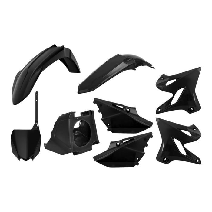 Kit plastiche restyling per 125/250 YZ 02-14 Nero YZF style per YAMAHA cod. P90901