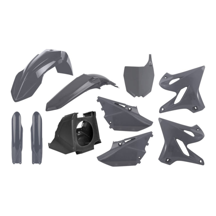 Kit plastiche restyling per YZ 125/250 02-14 Nardo grey per YAMAHA cod. P90908