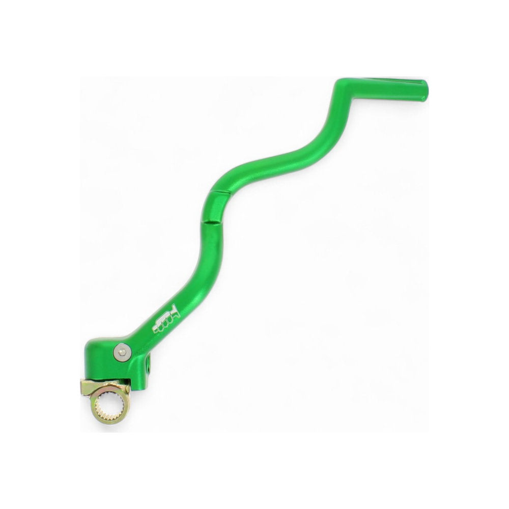 Pedale d'avviamento forgiato KX 450 F 08-15 verde per KAWASAKI cod. PDA017V