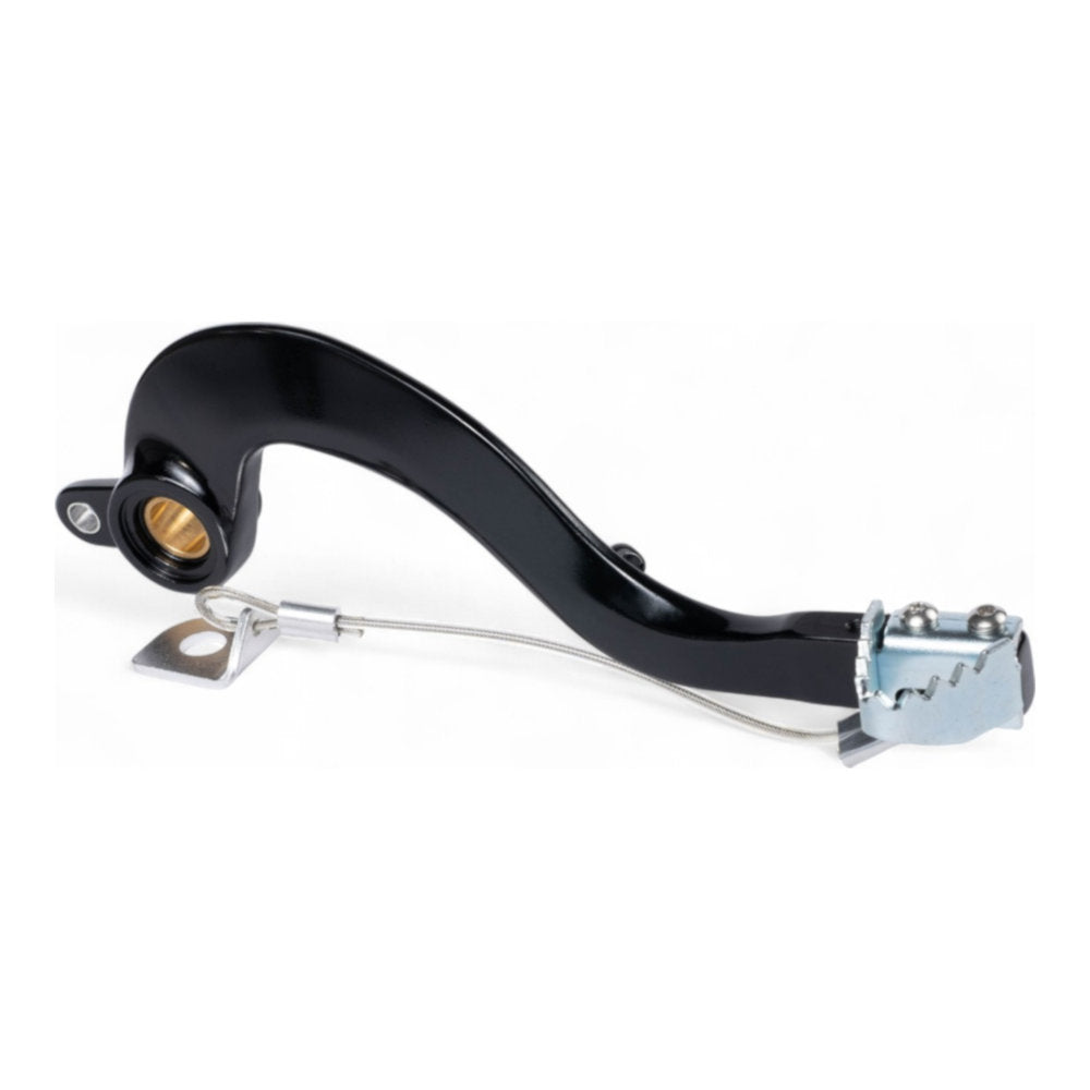 Pedale freno forgiato con puntale in acciaio RMZ 250/450 nero per SUZUKI cod. PDF005N