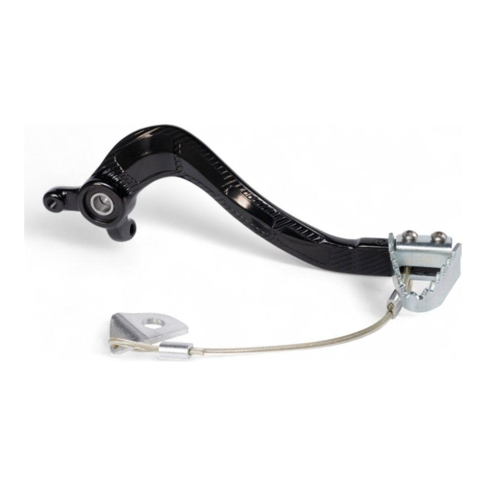 Pedale freno forgiato con puntale in acciaio per HUSQVARNA, KTM cod. PDF010N