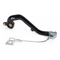 Pedale freno forgiato con puntale in acciaio RM 125 03-12 nero per SUZUKI cod. PDF011N