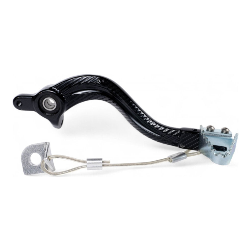 Pedale freno forgiato con puntale in acciaio per HUSABERG, HUSQVARNA, KTM cod. PDF015N