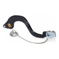 Pedale freno forgiato con puntale in acciaio CRF 150 R nero per HONDA cod. PDF017N