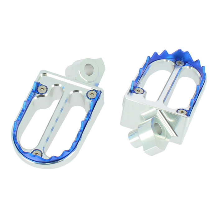 Pedane poggiapiedi in alluminio con denti in titanio per SUZUKI cod. PER05