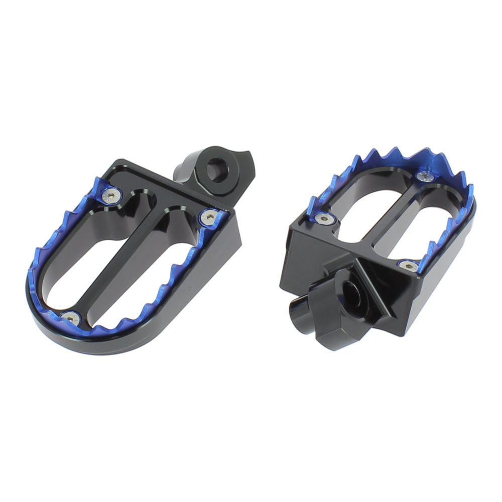 Pedane poggiapiedi in alluminio con denti in titanio per SUZUKI cod. PER05N