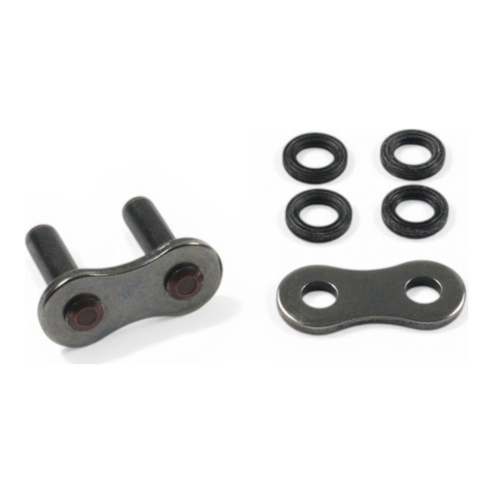 Maglia ribadire RK - per catena 525 XRE  XW-ring - Nero cod. RKMR525XREN
