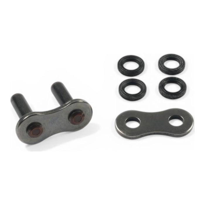 Maglia ribadire RK - per catena 525 XRE  XW-ring - Nero cod. RKMR525XREN