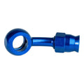 Raccordo occhiello piegato a 25° in lega leggera cod. RTF012