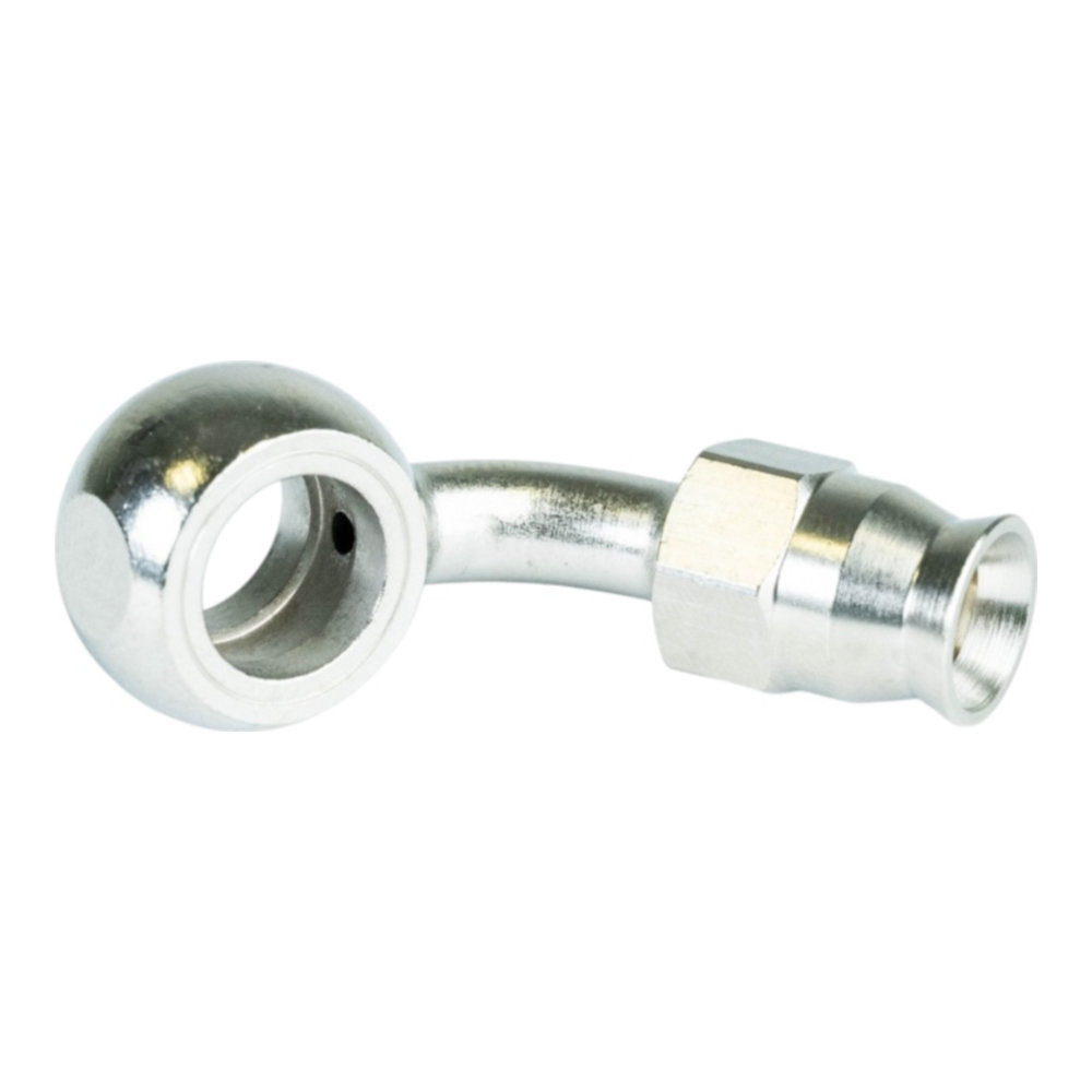 Raccordo occhiello piegato a 60° in metallo cod. RTF031