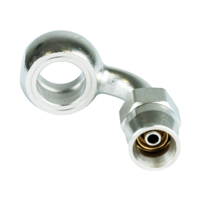 Raccordo occhiello piegato a 90° in metallo cod. RTF032