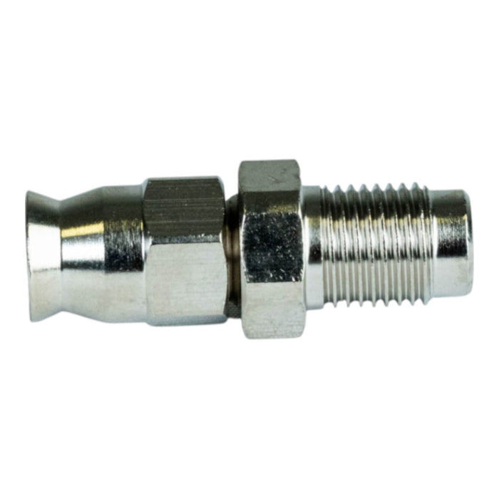 Raccordo maschio fisso diritto M10x1 in metallo cod. RTF034