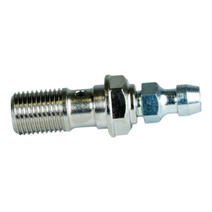 Vite corta forata con spurgo M10x1 in metallo cod. RTF040