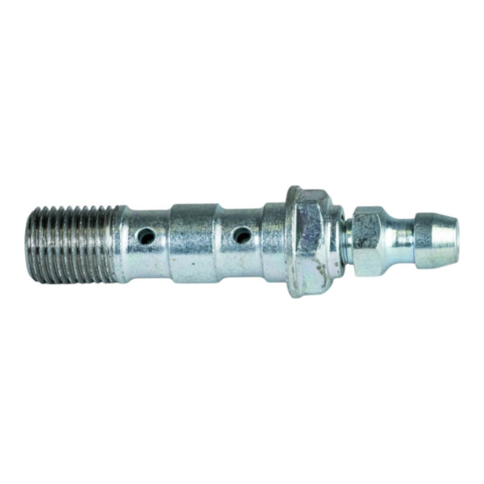 Vite lunga forata con spurgo M10x1 in metallo cod. RTF042