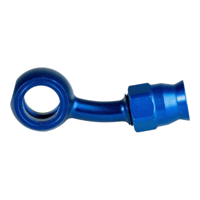 Raccordo occhiello piegato lateralmente a 25° in lega leggera cod. RTF051