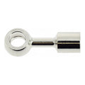 Riduzione occhiello diritto femmina M10x1 in metallo cod. RTF054