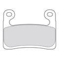 Pastiglie freno anteriori DP BRAKES Sport HH+ per BMW cod. SDP585