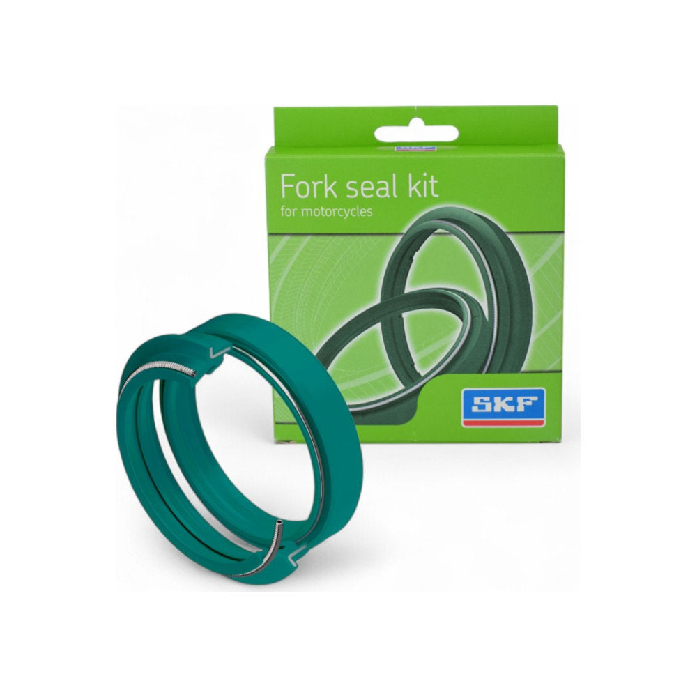 Kit paraolio e parapolvere verdi doppio labbro SKF per forcelle SACHS/ZF 48mm per BETA cod. SKF48Z.HD