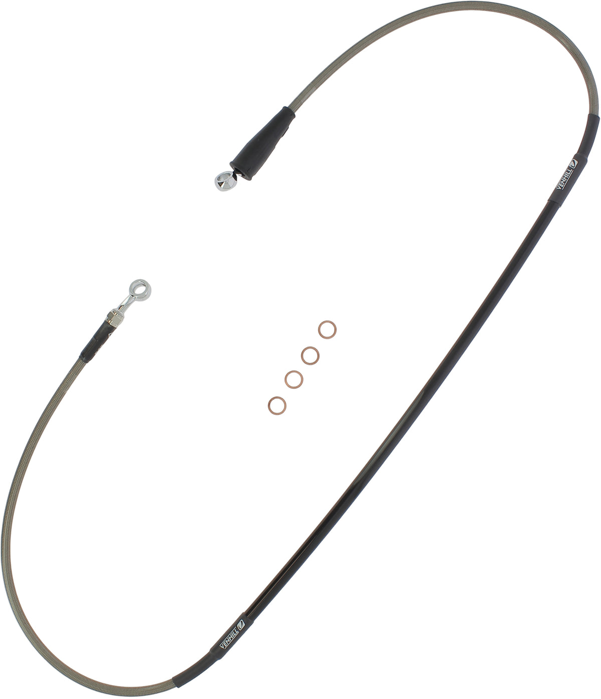 Tubo freno anteriore VENHILL per KAWASAKI cod. TFK21054