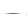 Tubo freno universale pre-assemblato carbon look, lunghezza 57,5cm (con guaina da 30cm) cod. TFU0575