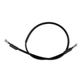 Tubo freno universale pre-assemblato carbon look, lunghezza 105cm (con guaina da 65cm) cod. TFU1050