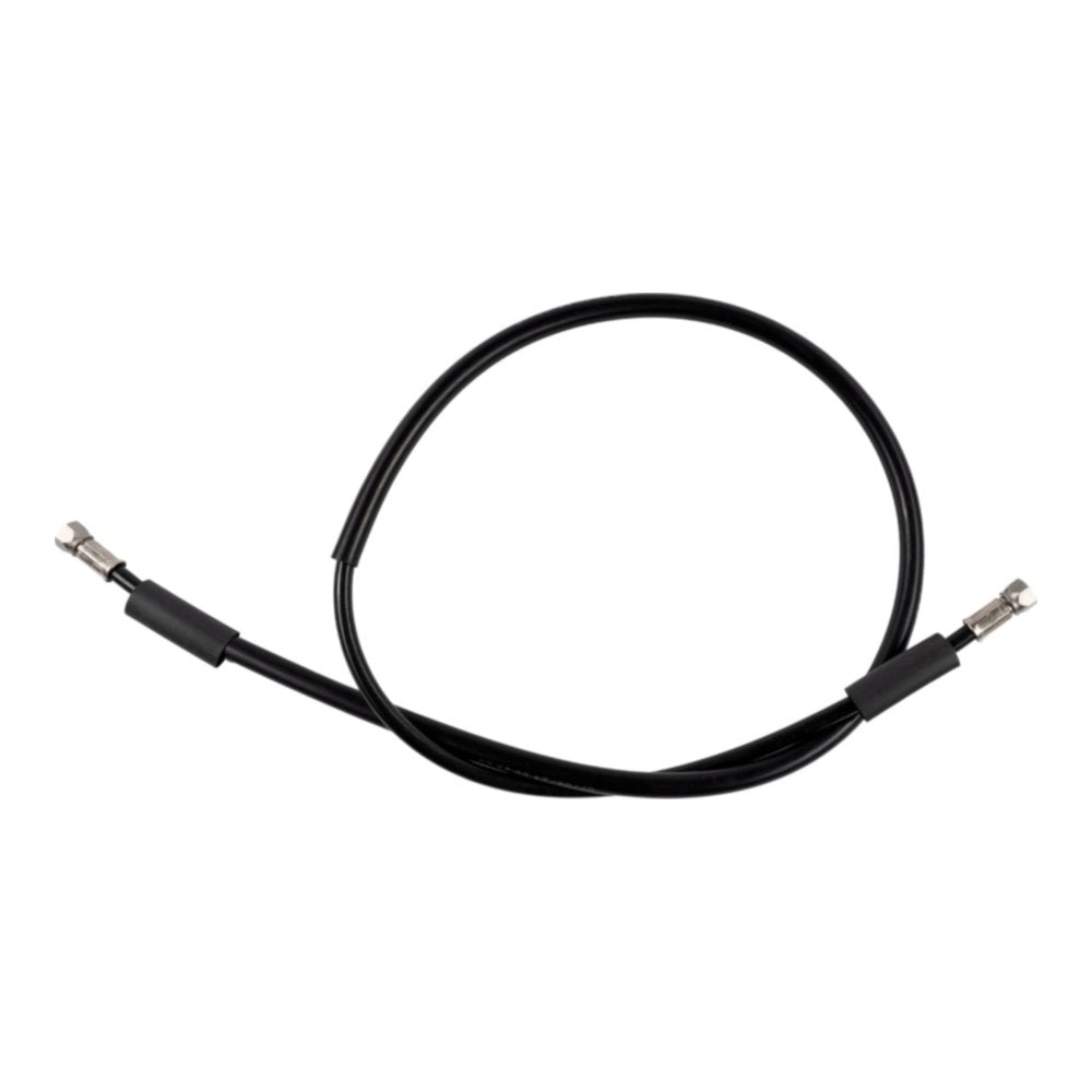 Tubo freno universale pre-assemblato carbon look, lunghezza 105cm (con guaina da 65cm) cod. TFU1050