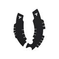 TVE Frame grip nero per SUZUKI cod. TVE0018