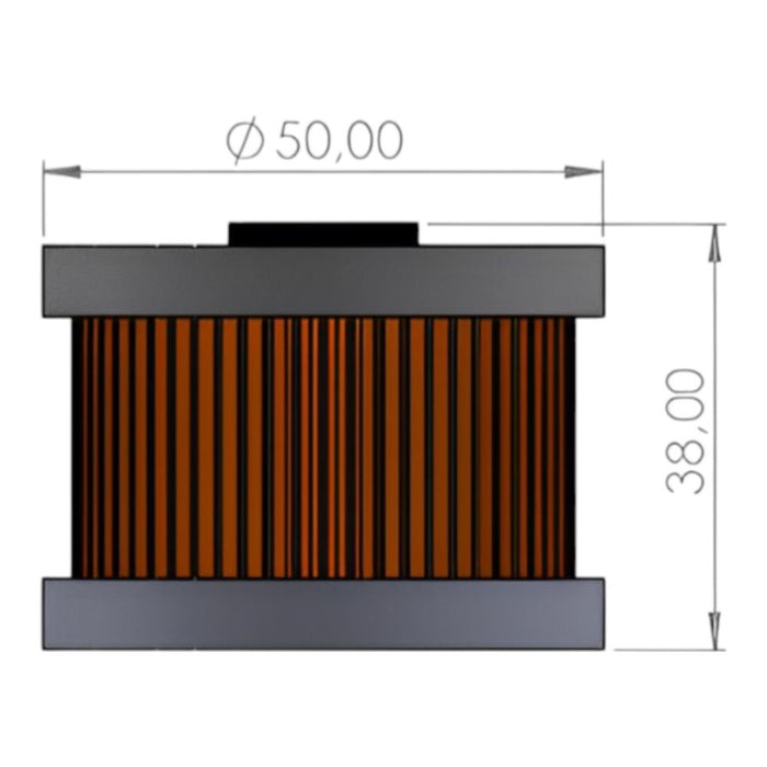 Filtro olio TWIN AIR per HONDA, KAWASAKI, POLARIS cod. TW140001