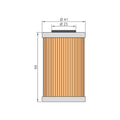 Filtro olio TWIN AIR per BETA, HUSABERG, HUSQVARNA, KTM cod. TW140013