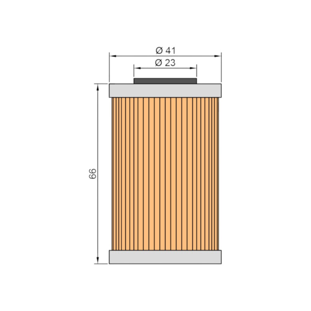 Filtro olio TWIN AIR per BETA, HUSABERG, HUSQVARNA, KTM cod. TW140013