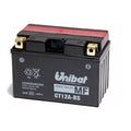Batteria UNIBAT MF CT12A-BS  /  YT12A-BS per APRILIA, HONDA, HUSQVARNA, KTM, KYMCO, SUZUKI cod. UB011MF