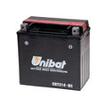 Batteria UNIBAT MF CBTX14-BS  /  YTX14-BS per APRILIA, BMW, HONDA, HUSQVARNA, KAWASAKI, KYMCO, MOTO GUZZI, PIAGGIO, SUZUKI, TRIUMPH ecc. cod. UB016MF