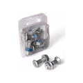 Viti per corona a testa conica impronta Torx M8 x 28mm (sottotesta) e dadi (6 pezzi) cod. VT2102